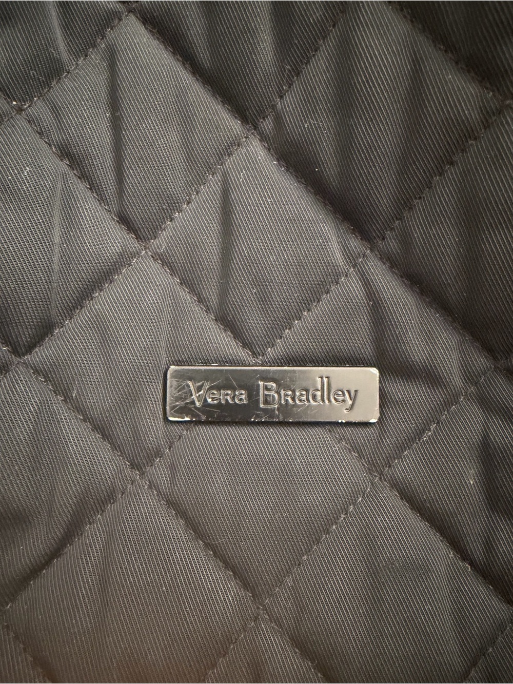 Quilted Black Vera Bradley diaper Backpack - Picture 12 of 12